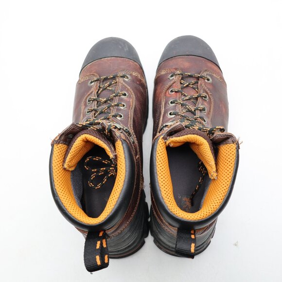 Timberland PRO Endurance Brown Steel Toe Boot Men's Size 13 W Work Boots - Picture 9 of 11